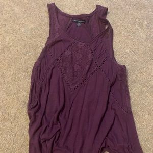 Purple tank